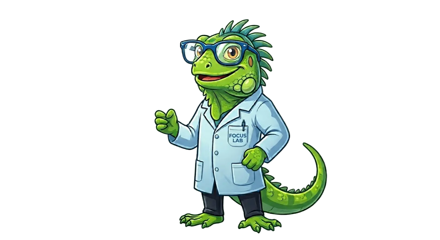 Mascota Focus Lab
